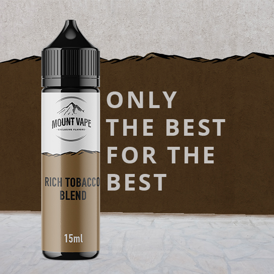 Mount Vape Rich Tobacco Blend 15ml/60ml Flavorshot