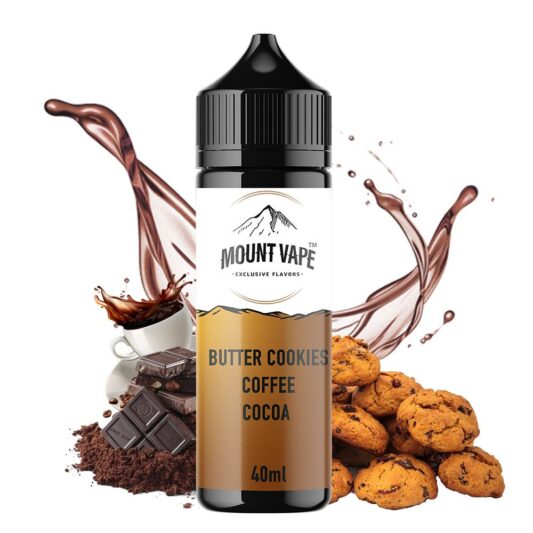 Mount Vape Butter Cookies Coffee Cocoa Flavorshot